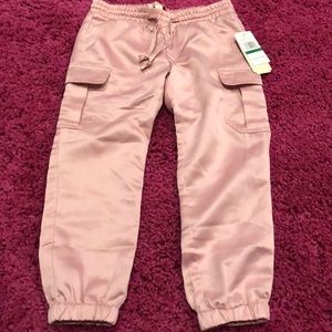 Size 6 satin pants for girl